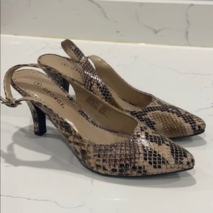 Sling Backs by George